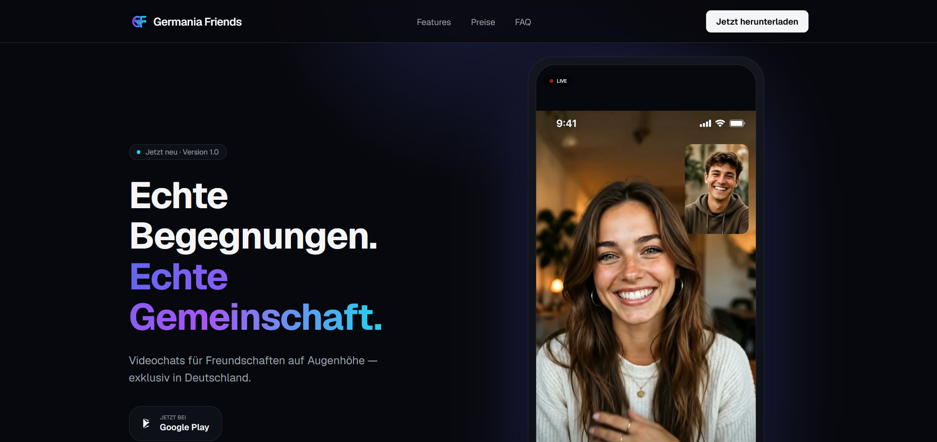 Screenshot von Germania Friends